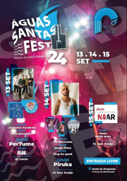 Cartaz Águas Santas Fest 2024 - Maia
