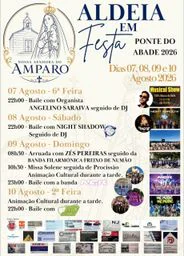 Cartaz Aldeia em Festa 2026 - Ponte do Abade