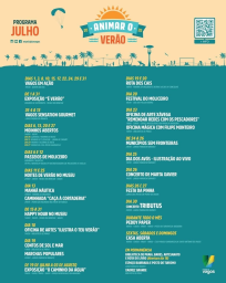 Cartaz Animar o Verão 2025 - Vagos