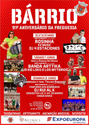 Cartaz Aniversário da Freguesia 2024 - Bárrio