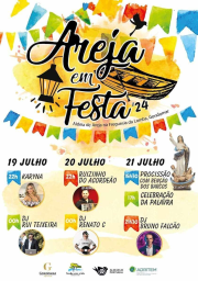 Cartaz Areja em Festa 2024 - Gondomar