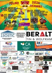 Cartaz Arraiais de Verão 2026 - Silvares