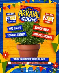 Cartaz Arraial 2026 - Alvito