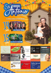 Cartaz Arraial de Santo António 2024 - Dentazes