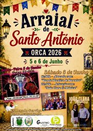 Cartaz Arraial de Santo António 2026 - Orca
