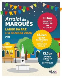 Cartaz Arraial do Marquês 2026 - Ajuda