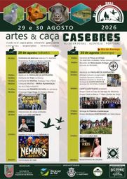 Cartaz Artes & Caça 2026 - Casebres