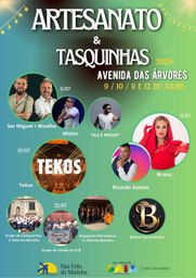 Cartaz Artesanato & Tasquinhas 2026 - São Félix da Marinha