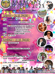Cartaz Barrosas em Festa 2025 - Salir