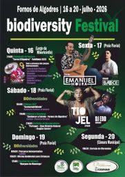 Cartaz biodiversity Festival 2026 - Fornos de Algodres
