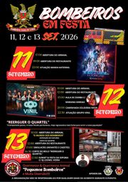 Cartaz Bombeiros em Festa 2026 - Vieira de Leiria