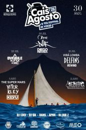 Cartaz Cais Agosto 2026 - São Roque do Pico