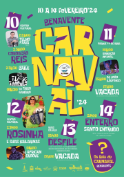 Cartaz Carnaval 2024 - Benavente