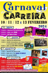 Cartaz Carnaval 2024 - Carreira