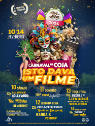 Cartaz Carnaval 2024 - Coja