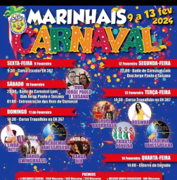 Cartaz Carnaval 2024 - Marinhais