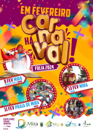 Cartaz Carnaval 2024 - Mira