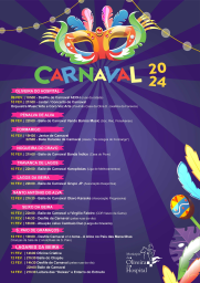 Cartaz Carnaval 2024 - Oliveira do Hospital