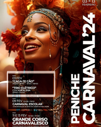 Cartaz Carnaval 2024 - Peniche