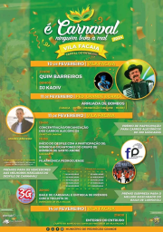 Cartaz Carnaval 2024 - Vila Facaia