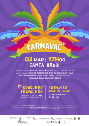 Cartaz Carnaval 2025 - Santa Cruz