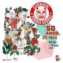 Cartaz Carnaval 2025 - Torres Vedras