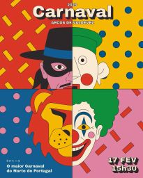 Cartaz Carnaval 2026 - Arcos de Valdevez