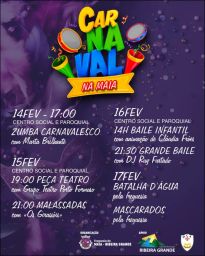 Cartaz Carnaval 2026 - Maia - Ribeira Grande