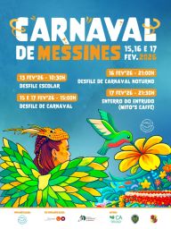 Cartaz Carnaval 2026 - Messines