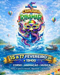 Cartaz Carnaval 2026 - Ribamar