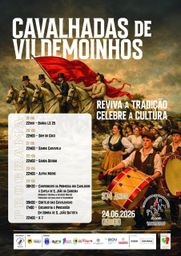 Cartaz Cavalhadas de Vildemoinhos 2026 - Vildemoinhos