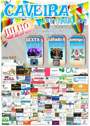 Cartaz Caveira em Festa 2024 - Torres Novas