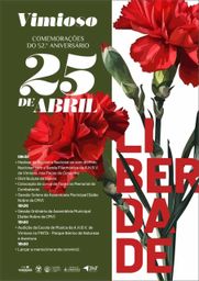Cartaz Comemorações do 25 de Abril 2026 - Vimioso