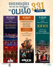 Cartaz Comemorações do Dia da Freguesia 2026 - Olhão