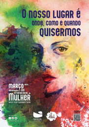 Cartaz Comemorações do Dia Internacional da Mulher 2024 - Seixal