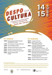 Cartaz DespoCultura 2026 - Vale de Vargo