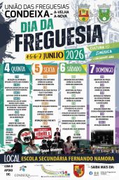 Cartaz Dia da Freguesia 2026 - Condeixa-a-Nova