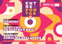 Cartaz ENTRE PORTAS 2025 - Lisboa