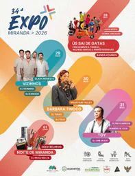Cartaz Expo 2026 - Miranda
