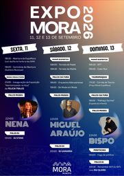 Cartaz ExpoMora 2026 - Mora