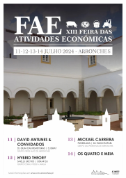 Cartaz FAE | XXI Feira das Atividades Económicas 2024 - Arronches