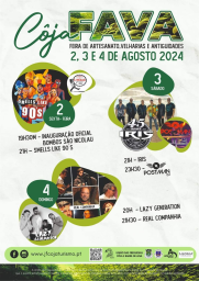 Cartaz FAVA 2024 - Côja