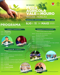 Cartaz Feira Agricola Vale do Mouro 2025 - Monção