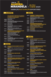 Cartaz Feira da Alheira de Mirandela 2024 - Mirandela