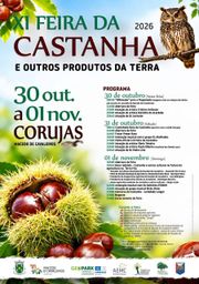 Cartaz Feira da Castanha 2026 - Corujas