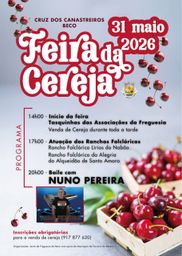 Cartaz Feira da Cereja 2026 - Beco
