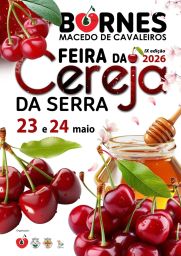 Cartaz Feira da Cereja 2026 - Bornes
