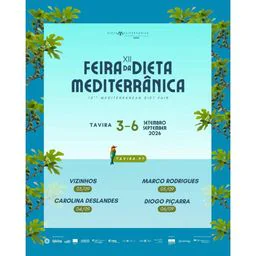 Cartaz Feira da Dieta Mediterrânica 2026 - Tavira