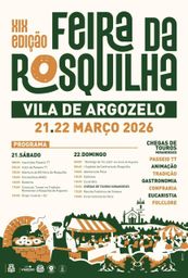 Cartaz Feira da Rosquilha 2026 - Argozelo
