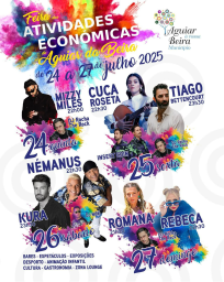 Cartaz Feira das Atividade Económicas 2025 - Aguiar da Beira